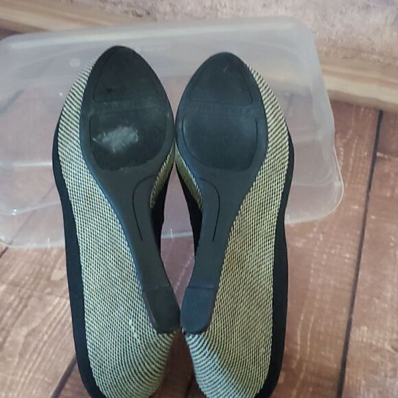 NINE WEST Black Wedges - Size 11 - Picture 8 of 8